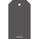 Charcoal Vertical Hanging Gift Tags Image 3 of 3